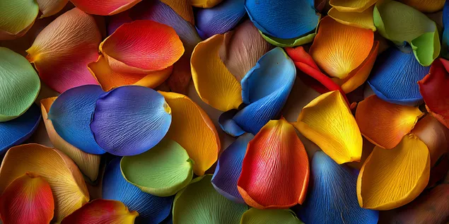 pogled izbliza na razlicite teksturirane latice preuzmi