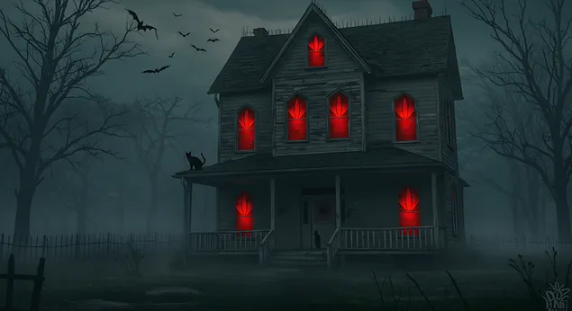 邪惡之眼屋 2K 壁紙