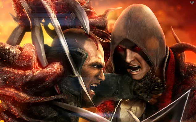 Ватрена битка у видео игрици Прототипе ИИ 2K позадина