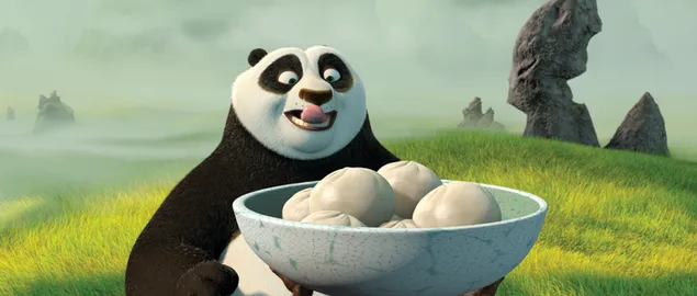 A Hungry Panda