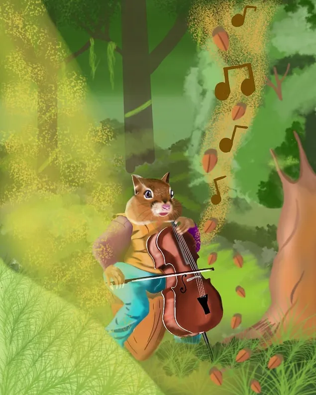 Bir müzisyenin çevresini etkileme gücü vardır. HD duvar kağıdı