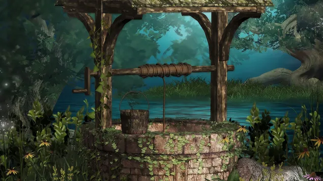 נהר ובאר 2K טפט