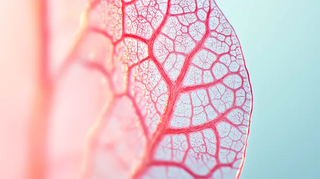 abstrakti levalehtien suonten kauneus mikroskoopin alla lataa