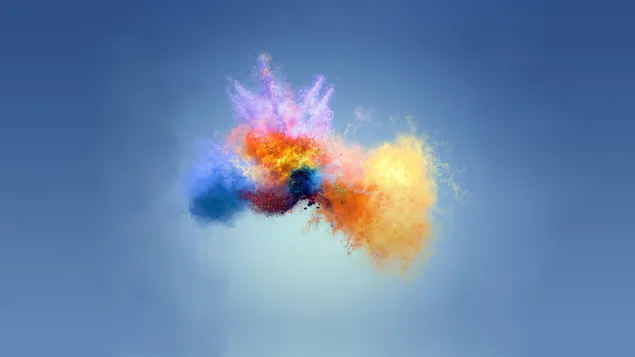 Abstrakte Explosion von Farben herunterladen