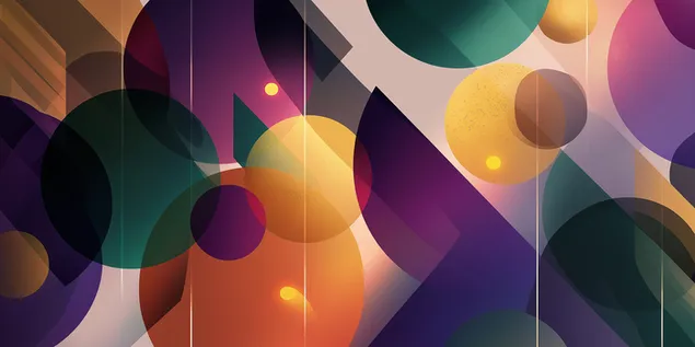 kompozim abstrakt me aksesore elegante te arte shkarkim