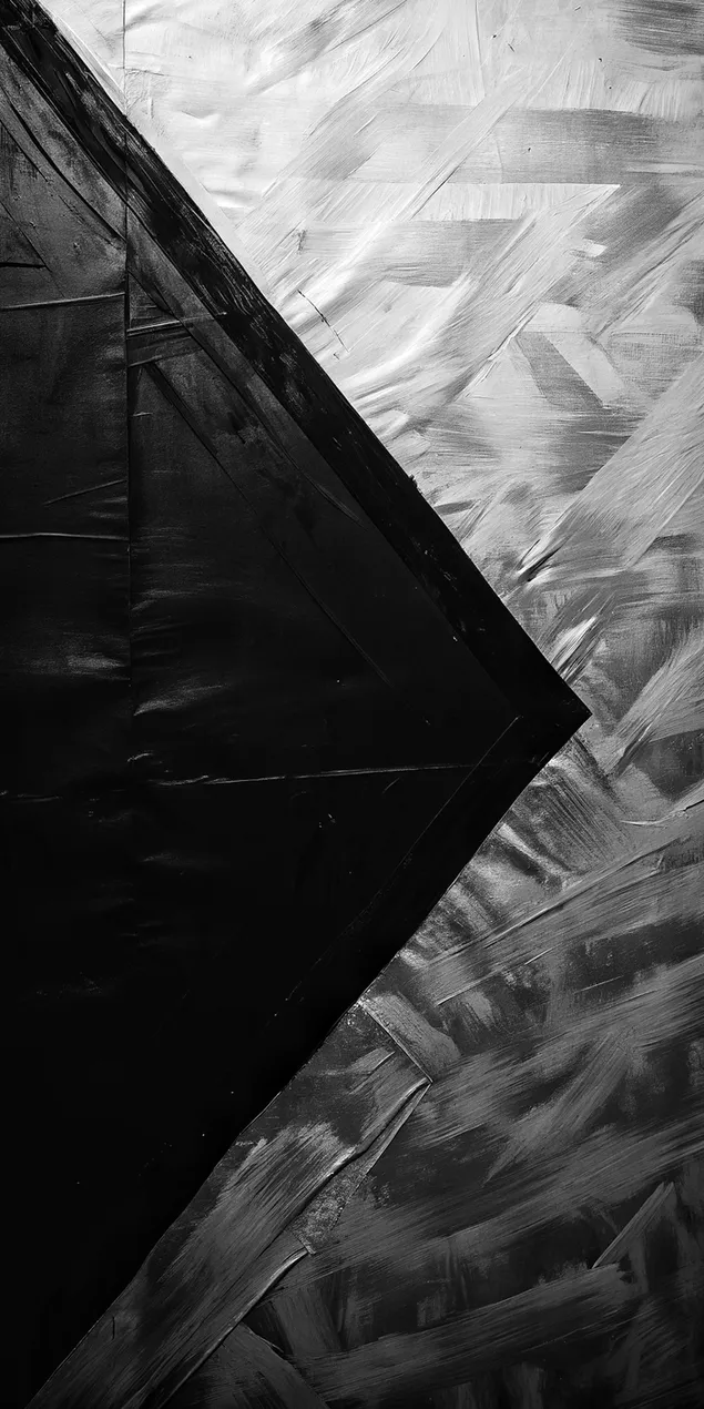 Abstract contrast of light and shadow geometric shapes on textured background 2K wallpaper