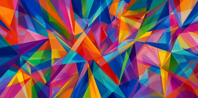 abstraktni geometrichni poligoni v energichna kompozitsiya izteglyane