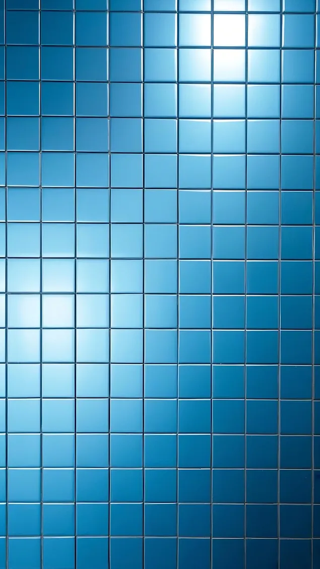 abstraktna reshetka ot meki sini otrazyavashchi kvadratni plochki izteglyane