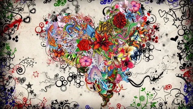 Abstract Heart download