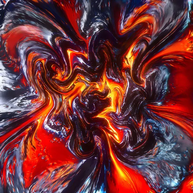 Abstract lava surface