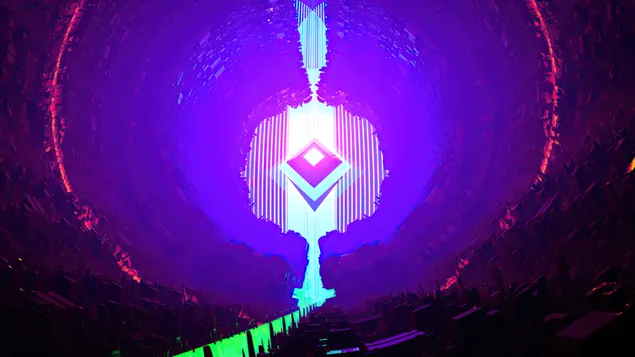 Portal Abstrak 4K wallpaper