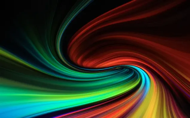 Abstract swirl of green, yellow and red colors download