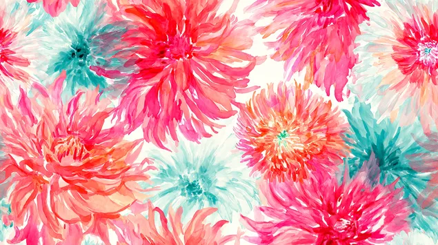 daedamhan ggoci geuryeojin cusang sucaehwa ggoc motibeu daunrodeu