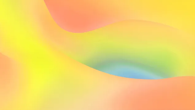 Absztrakt sárga 4K háttérkép