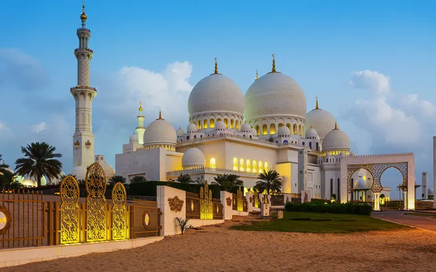 Abu dhabi majestætiske moske download