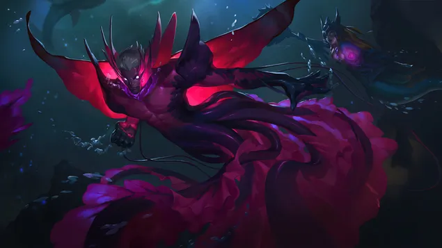 Guàrdia abissal (Legends of Runeterra) - League of Legends (LOL) 4K fons de pantalla