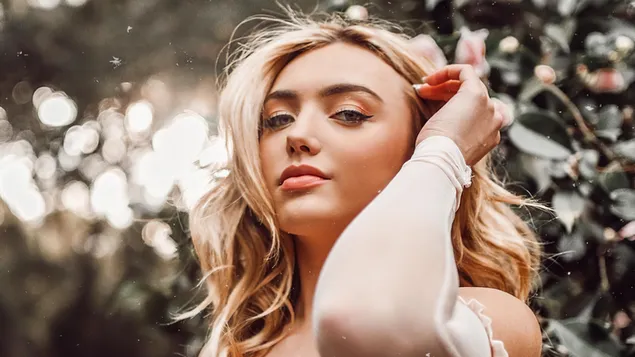 הדוגמנית שחקנית פייטון ליסט 4K טפט