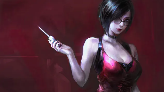 Wallpaper Resident Evil, Ada Wong, Claire Redfield, Leon S. Kennedy, Resident  Evil 2 for mobile and desktop, section игры, resolution 3840x2160 - download