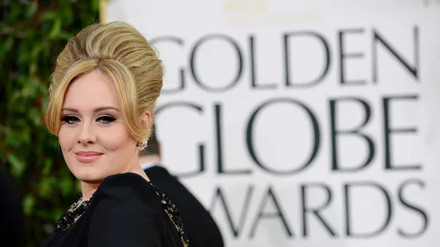 Adele in einem atemberaubenden schwarzen Outfit herunterladen