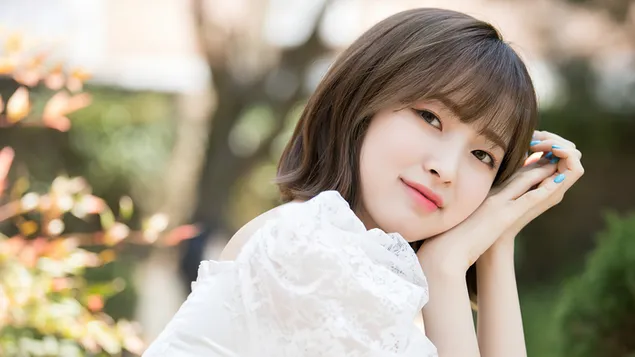 'Oh My Girl' 'Nonstop' 뮤직비디오 촬영(2020)에서 사랑스러운 아린 [K-Pop Band] 4K 배경화면