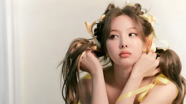 Adorable Idol TWICE's Nayeon — I'm Nayeon (solo albums) fotosesija 4K fona tapete