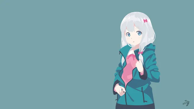 Yndig Sagiri 4K baggrundsbillede