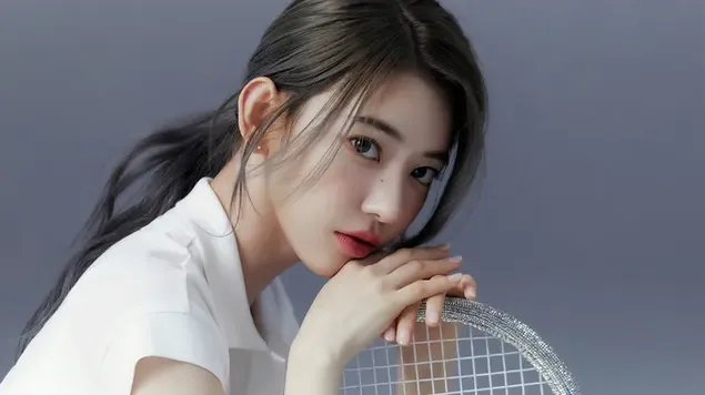 Le Sserafim의 사랑스럽고 스포티한 'Sakura' (Kpop Girls Group) 4K 배경화면