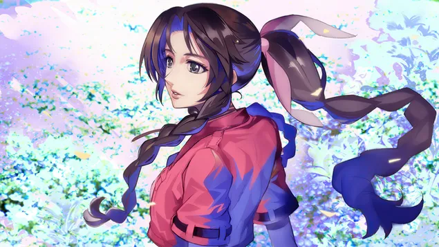 Páipéar balla Aerith Gainsborough (Anime Art) : Final Fantasy VII Remake [Fideo Game]4K