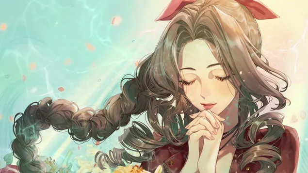 Aerith Gainsborough (Anime Art): Final Fantasy VII Remake (Trò chơi điện tử) tải xuống