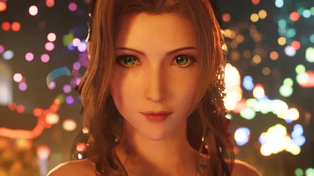 Aerith Gainsborough : Final Fantasy VII Remake (FF7) 4K wallpaper