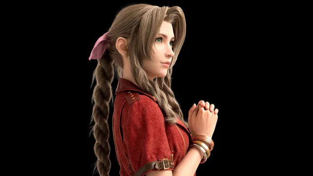 aerith gainsborough | final fantasy vii remake (cluiche fiseain) ioslodail