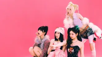에스파 멤버들 모두 귀여운 | 핫 메스 MV 촬영 4K 배경화면