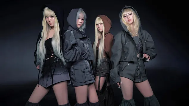 Taustakuva Aespa kaikki jäsenet - Armageddon Album (My Power Ver.) Shoot 4K