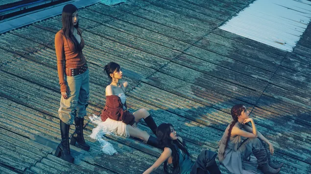 Aespa כל החברים - אלבום דרמה (The Scene Vers.) Shoot 4K טפט