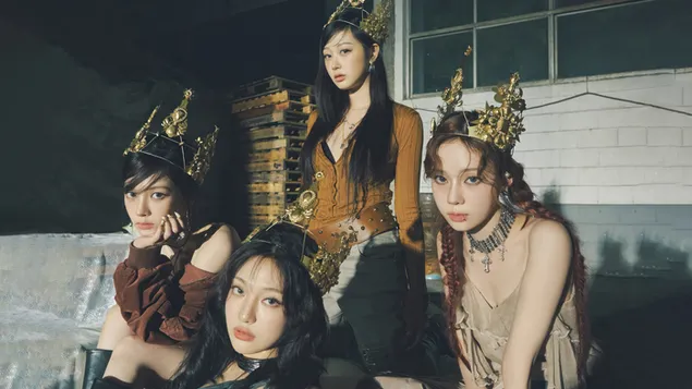 에스파 전원 - 드라마앨범 [The Scene Vers.] Shoot 4K 배경화면