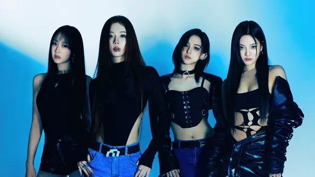 Aespa全员参与电视剧专辑（巨人Vers.）拍摄 4K 壁纸