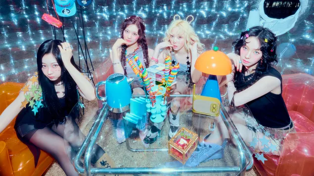 aespa tutti i membri - 'long chat (#)' mv shoot scarica