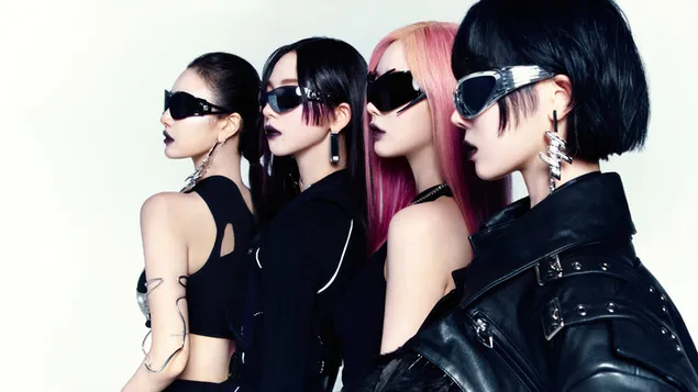 Шпалери Aespa всі учасники | Зйомка міні-альбому "Whiplash". 4K