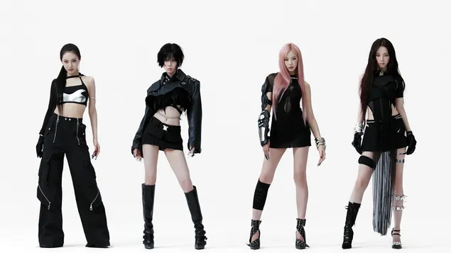 aespa all members | 'whiplash' mini album (unbeatable beat ver.) shoot download
