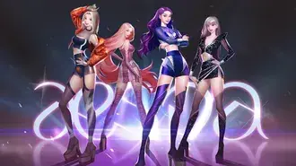 Aespa(K팝 밴드) 가상 캐릭터(2020) 4K 배경화면