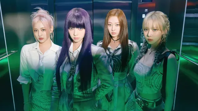 Aespa Members in 'Girls' Mini Album Photoshoot download