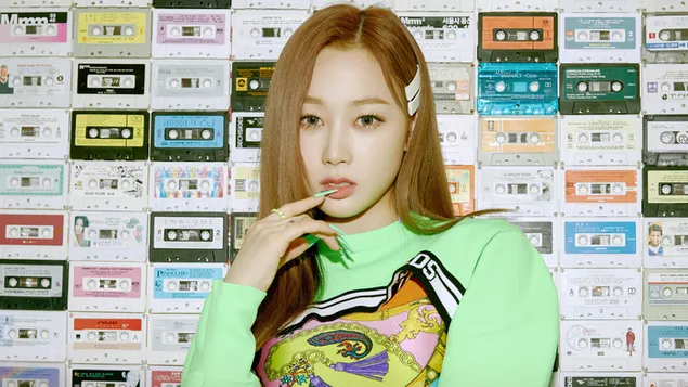 Giselle di Aespa in 'Black Mamba' MV Shoot (2020) 4K sfondo