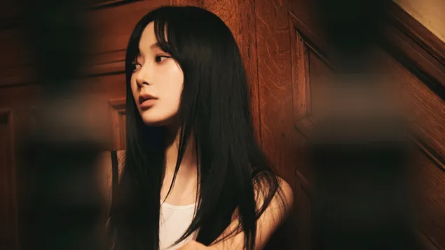 giselle di aespa nelle riprese di un mv drammatico scarica