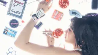 핫 메스 뮤직비디오 촬영에 참여한 에스파 지젤 4K 배경화면