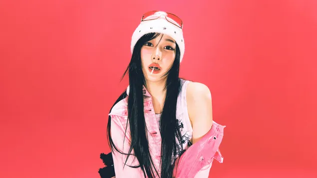 giselle aespa i 'hot mess' mv shoot ioslodail