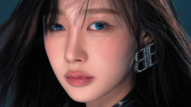 Aespa 的 Giselle 在《Whiplash》迷你专辑 (Unstoppable Speed Vers.) 拍摄中 4K 壁纸