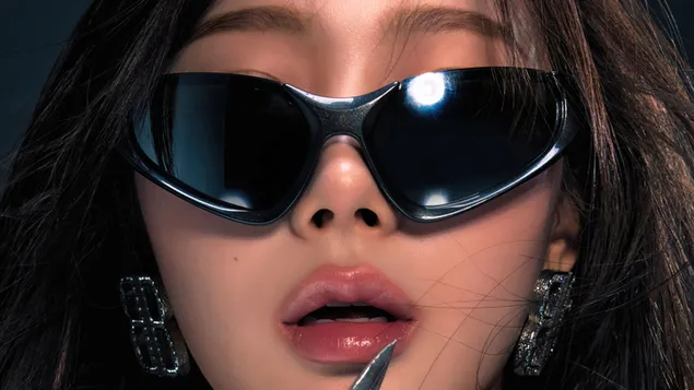 Giselle di Aespa | Mini-album 'Whiplash' (versione Unstoppable Speed) Shoot 4K sfondo