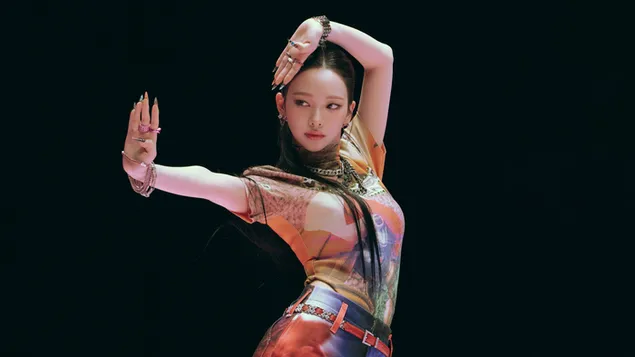 aespas karina for supernova mv shoot nedlasting