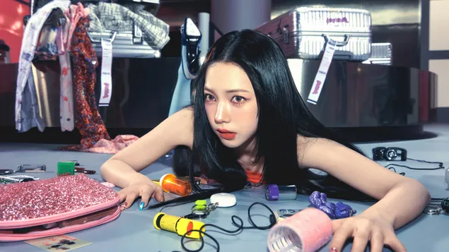 aespa's karina - thaay mv hot mess daawnohld