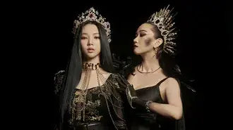 Karina Aespa dalam Pemotretan MV 'Black Mamba' [2020] 4K wallpaper